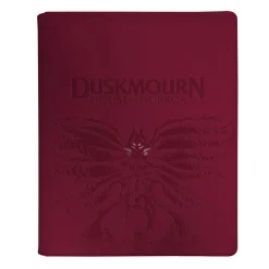 Duskmourn: House of Horror Creepy Leather-Bound Set Symbol 9-Pocket Premium Zippered PRO-Binder
