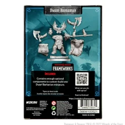 Dwarf Female Barbarian (Wave 1) Dungeons & Dragons Frameworks Figur