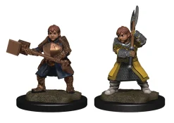 Dwarf Female Dwendalian Empire Fighter (Wave 1) Critical Role Unpainted Miniatures Figur