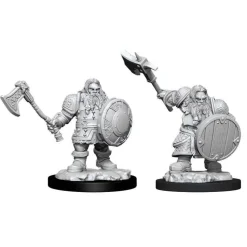 Dwarf Male Fighter (Wave 11) Dungeons & Dragons Nolzurs Marvelous Unpainted Miniature Figur