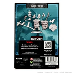 Dwarf Male Fighter (Wave 1) Dungeons & Dragons Frameworks Figur