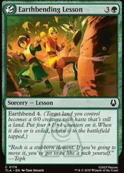 Earthbending Lesson (Enkeltkort)