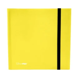 Eclipse Lemon Yellow 12-Pocket Pro-Binder