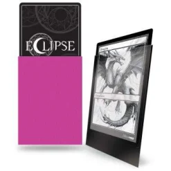 Eclipse PRO-Matte Hot Pink Standard Size Sleeves (100)