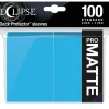 Eclipse PRO-Matte Sky Blue Standard Size Sleeves (100)