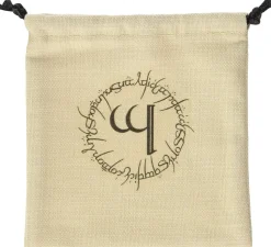 Elvish Beige & Black Dice Bag Terningpose