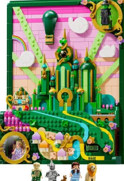 Emerald City-veggkunst (75685)