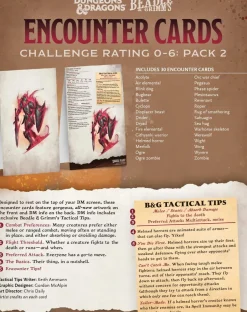 Encounter Cards Challenge Rating 0-6 Pack 2