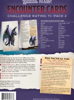 Encounter Cards Challenge Rating 7+ Pack 2