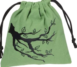 Ent Green & Black Dice Bag Terningpose
