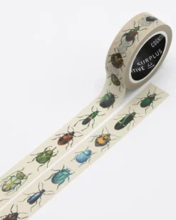 Entomology Beetles Washi Tape