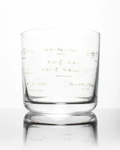 Equations That Changed The World Whiskey Glass