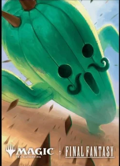 Final Fantasy Jumbo Cactuar Standard Size Sleeves (100)