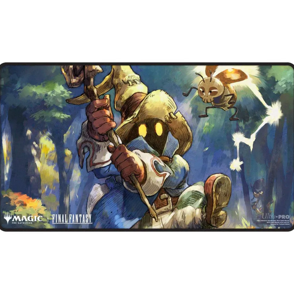 Final Fantasy Vivi Ornitier Black Stitched Play Mat