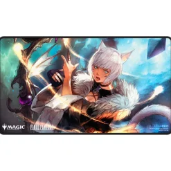 Final Fantasy Y'shtola Rhul Black Stitched Play Mat