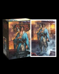 Flesh and Blood Katsu Matte Art Sleeves (100) Kortlommer, Dragon Shield