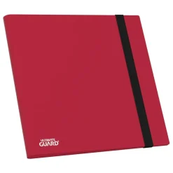 Flexxfolio 24-Pocket QuadRow Red Standard Size (480) Portfolio