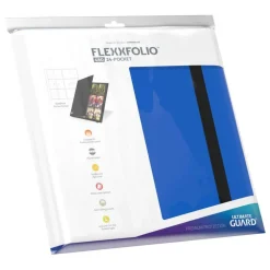 Flexxfolio 24-Pocket QuadRow Blue Standard Size (480) Portfolio