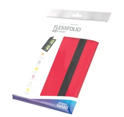 Flexxfolio 8-Pocket Red Standard Size (160) Portfolio