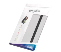 Flexxfolio 18-Pocket White Standard Size (360) Portfolio