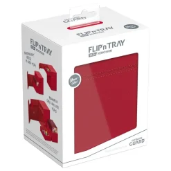 Flip 'n' Tray Deck Case Red XenoSkin Standard Size (133+)