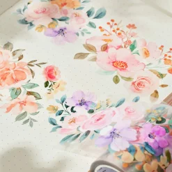 Flower Corridor Wide PET Tape