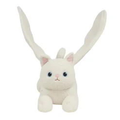 Flying White Cat Plush 50 cm