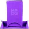 Fold Up Purple Velvet Dice Tower