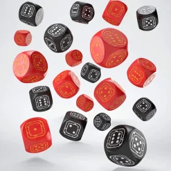 Fortress Compact 14mm D6 Black & Red (20)