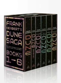 Frank Herbert's Dune Saga 6-Book Boxed Set: Dune, Dune Messiah, Children of Dune, God Emperor of Dune, Heretics of Dune, andChapterhouse: Dune