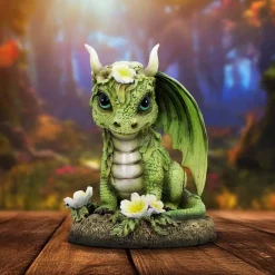 Freesia Flower Dragon Ornament 11,5 cm