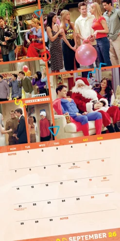Friends 2026 Square Calendar