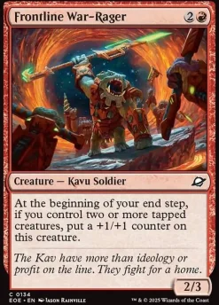 Frontline War-Rager (Enkeltkort)