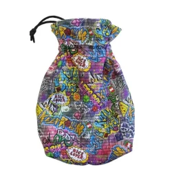 Full Art Graffiti Dice Pouch