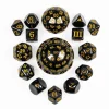 Funky Dice Black /Gold (15)