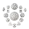 Funky Dice White /Black (15)