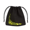 Galactic Black & Yellow Dice Bag Terningpose