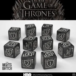 Game of Thrones Night's Watch D6 Black /White (10)