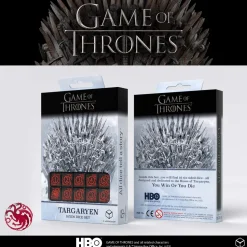 Game of Thrones Targaryen D6 Black /Red (10)