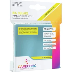 Gamegemic PRIME Big Square Sleeves 82x82 mm (50)