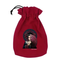 Geisha Skull Dice Pouch
