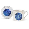 Gemini Bone China Mug and Coaster Gift Set