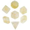 Gemstone Poly Lemon Quartz /Gold (7)