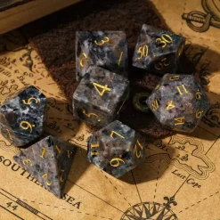 Gemstone Poly Yooperlite Brown /Gold (7)