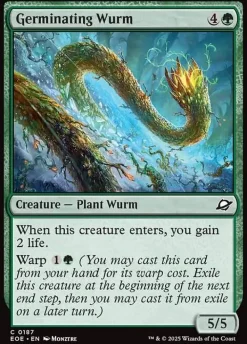 Germinating Wurm (Enkeltkort)