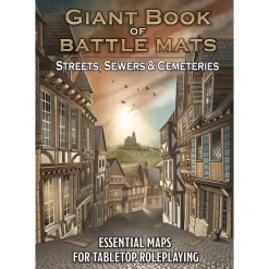 Giant Book of Battle Mats Streets Sewers & Cemeteries