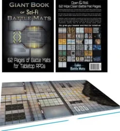 Giant Book of Sci-Fi Battle Mats