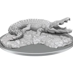 Giant Crocodile (Wave 21) Wizkids Deep Cuts Unpainted Miniature
