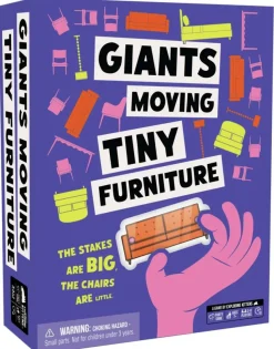Giants Moving Tiny Furniture