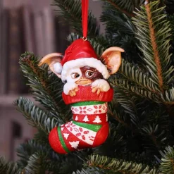 Gizmo in Stocking Hanging Ornament 10,5 cm